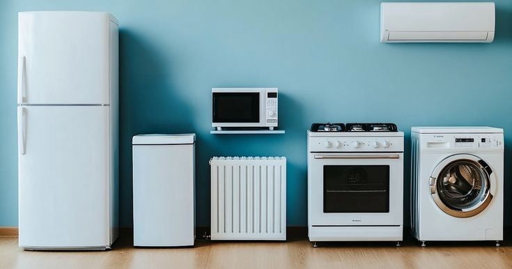 Home Appliance Repair Technician Working